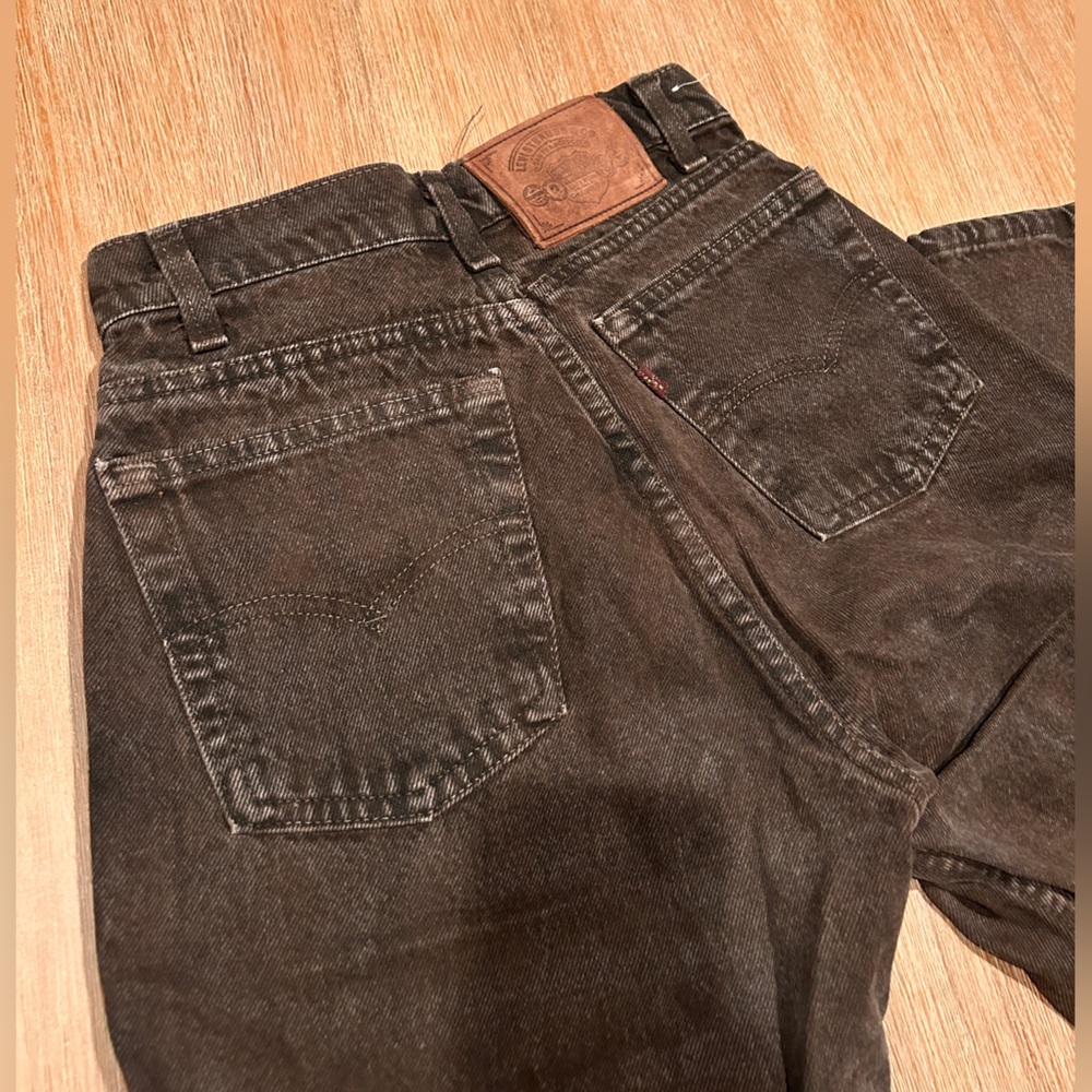 Vintage Levi’s - Brown Denim Reworked and Tailored | Fits Size 2
